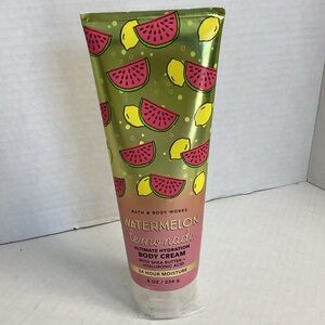 New Sealed Bath & Body Works Watermelon Lemonade Body Cream - Pink & Lime